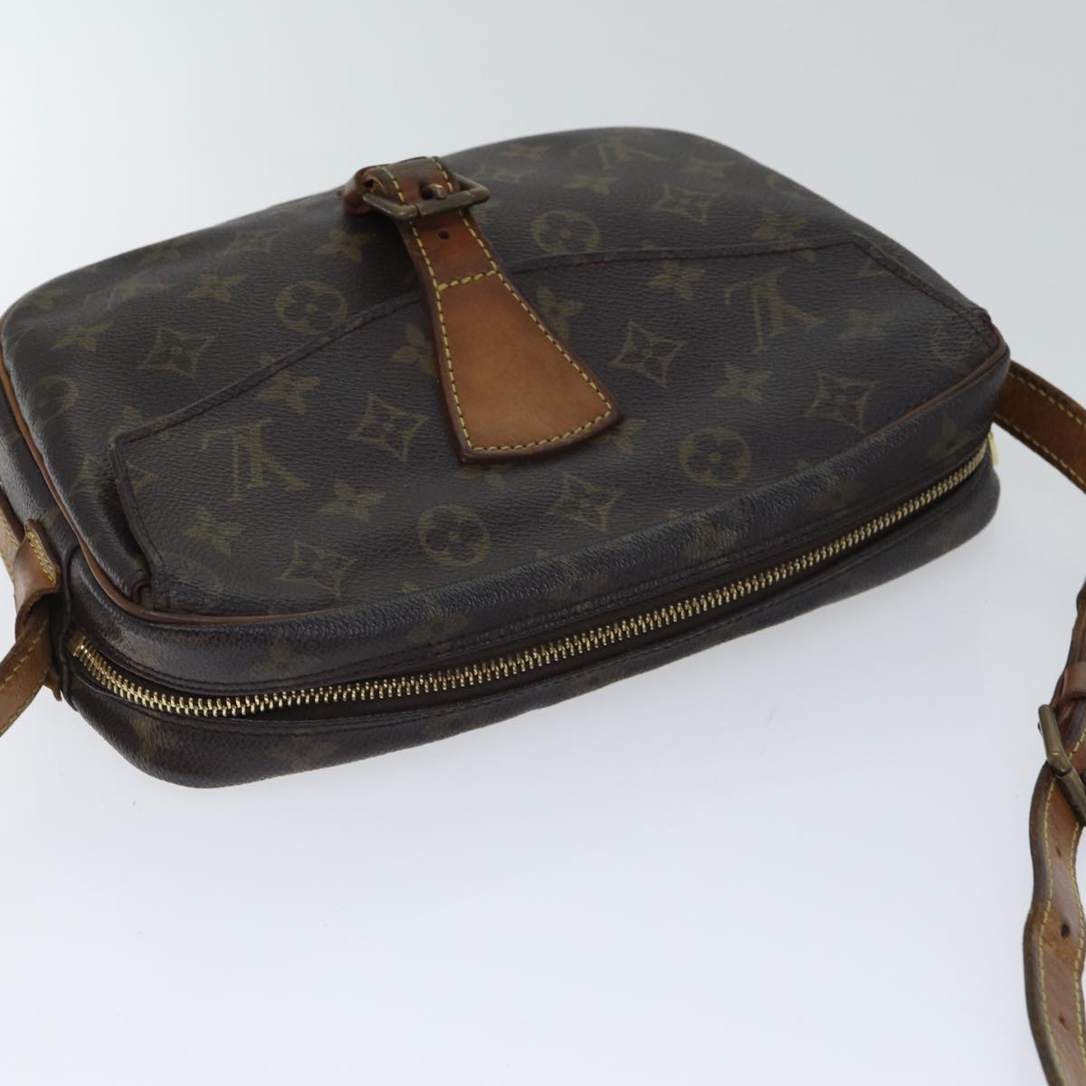 LOUIS VUITTON Monogram Jeune Fille GM Shoulder Bag M51225 LV Auth 91652