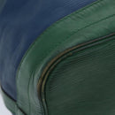 LOUIS VUITTON Epi Noe Shoulder Bag Bicolor Green Blue M44044 LV Auth 91699-16