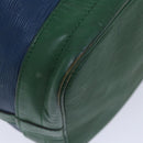 LOUIS VUITTON Epi Noe Shoulder Bag Bicolor Green Blue M44044 LV Auth 91699-18