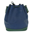 LOUIS VUITTON Epi Noe Shoulder Bag Bicolor Green Blue M44044 LV Auth 91699-2