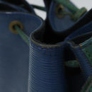LOUIS VUITTON Epi Noe Umhängetasche Bicolor Grün Blau M44044 LV Auth 91699-6