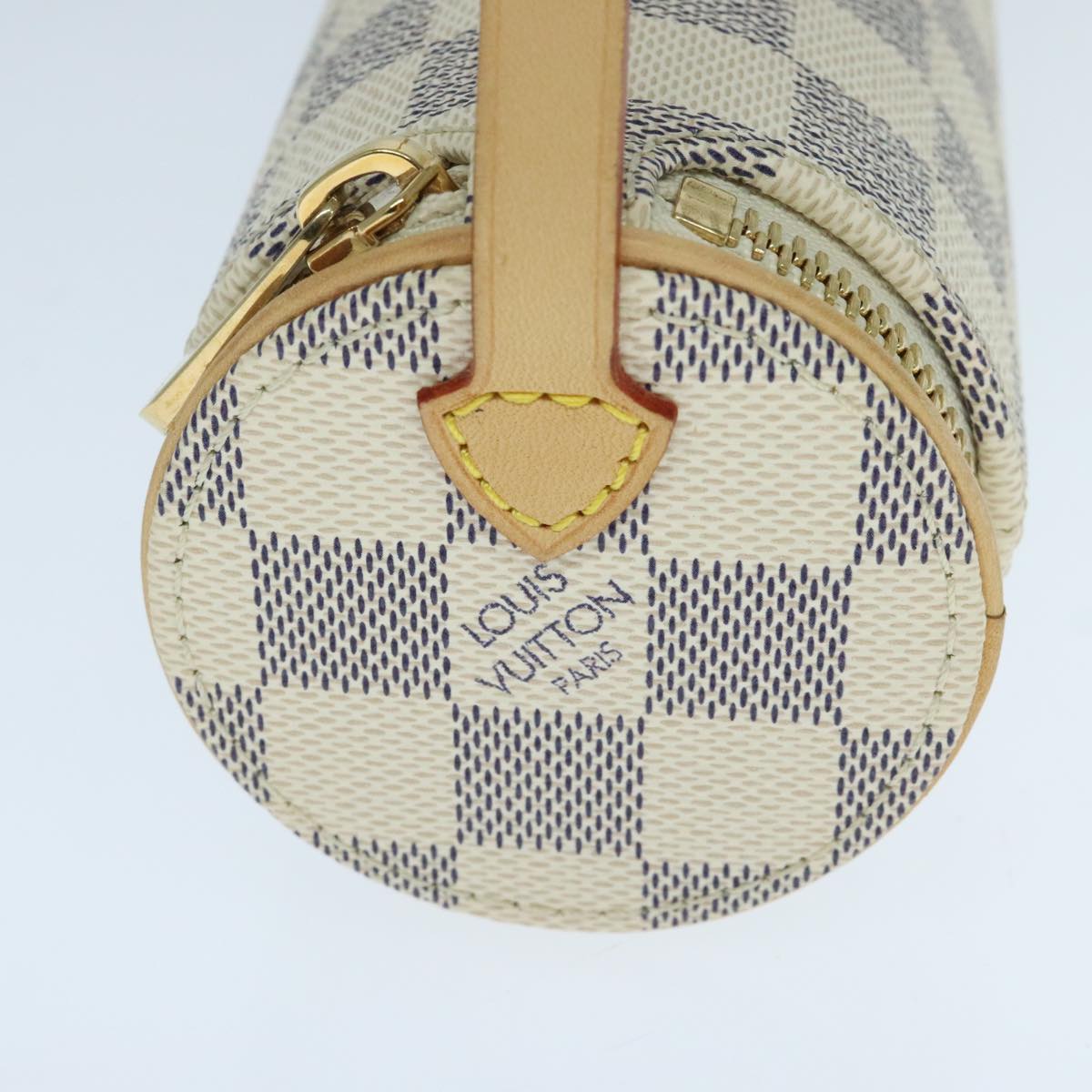 LOUIS VUITTON Damier Azur Shoulder Bag LV Auth 91713SA