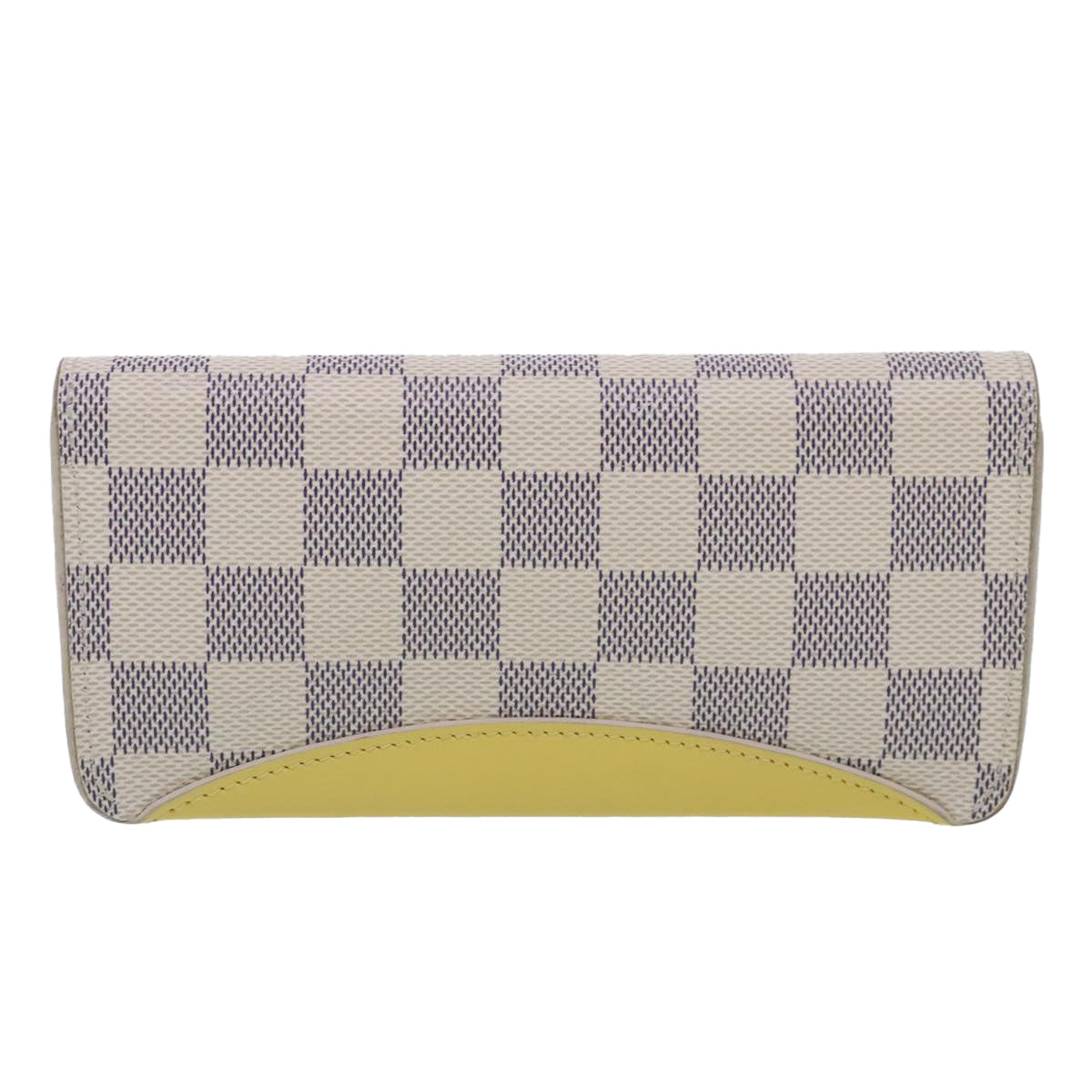 LOUIS VUITTON Damier Azur Etui Lunette Woody Glasses Case GI0388 LV Auth 91727 - 0