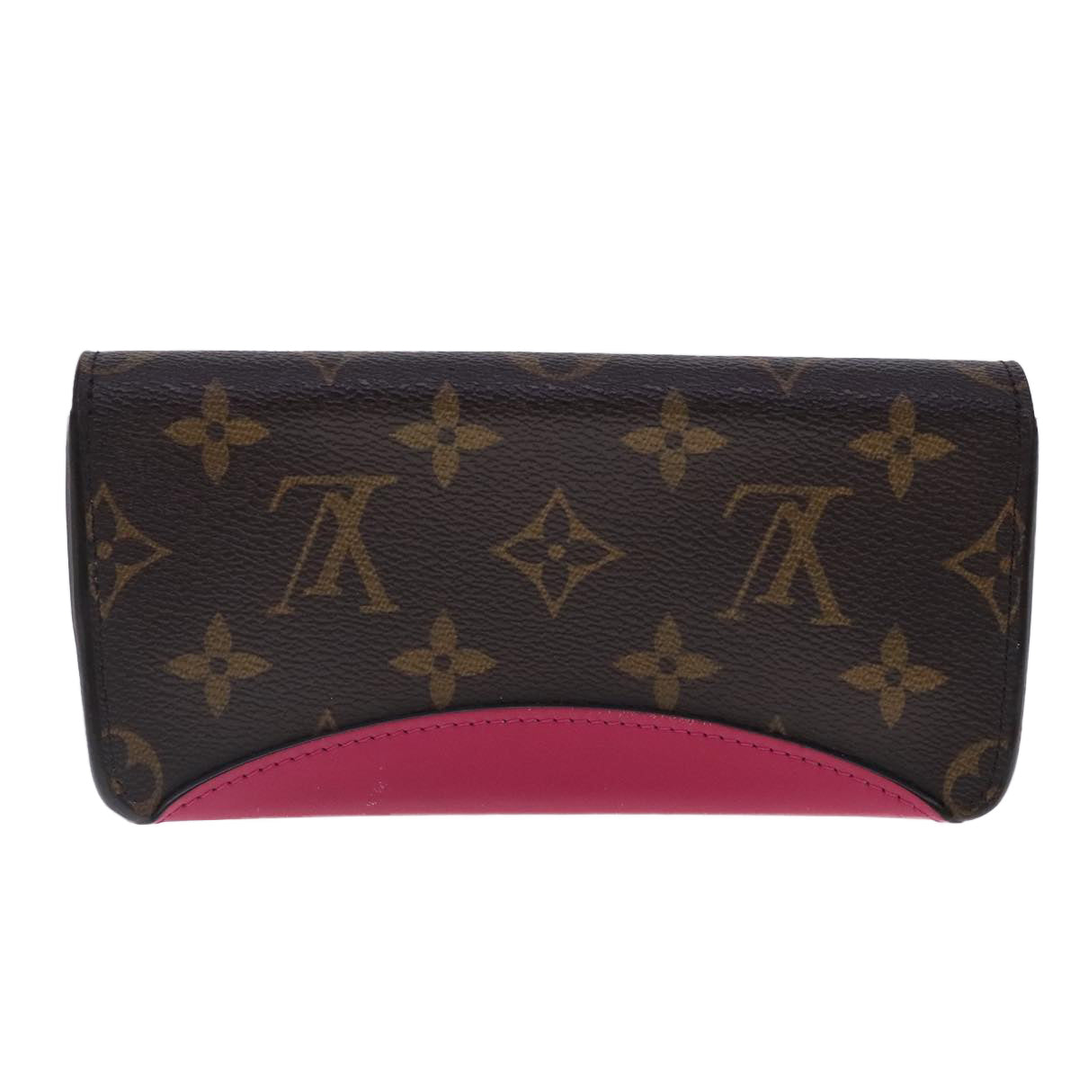 LOUIS VUITTON Monogram Vivienne Etui Lunette Woody Case GI0538 LV Auth 91728