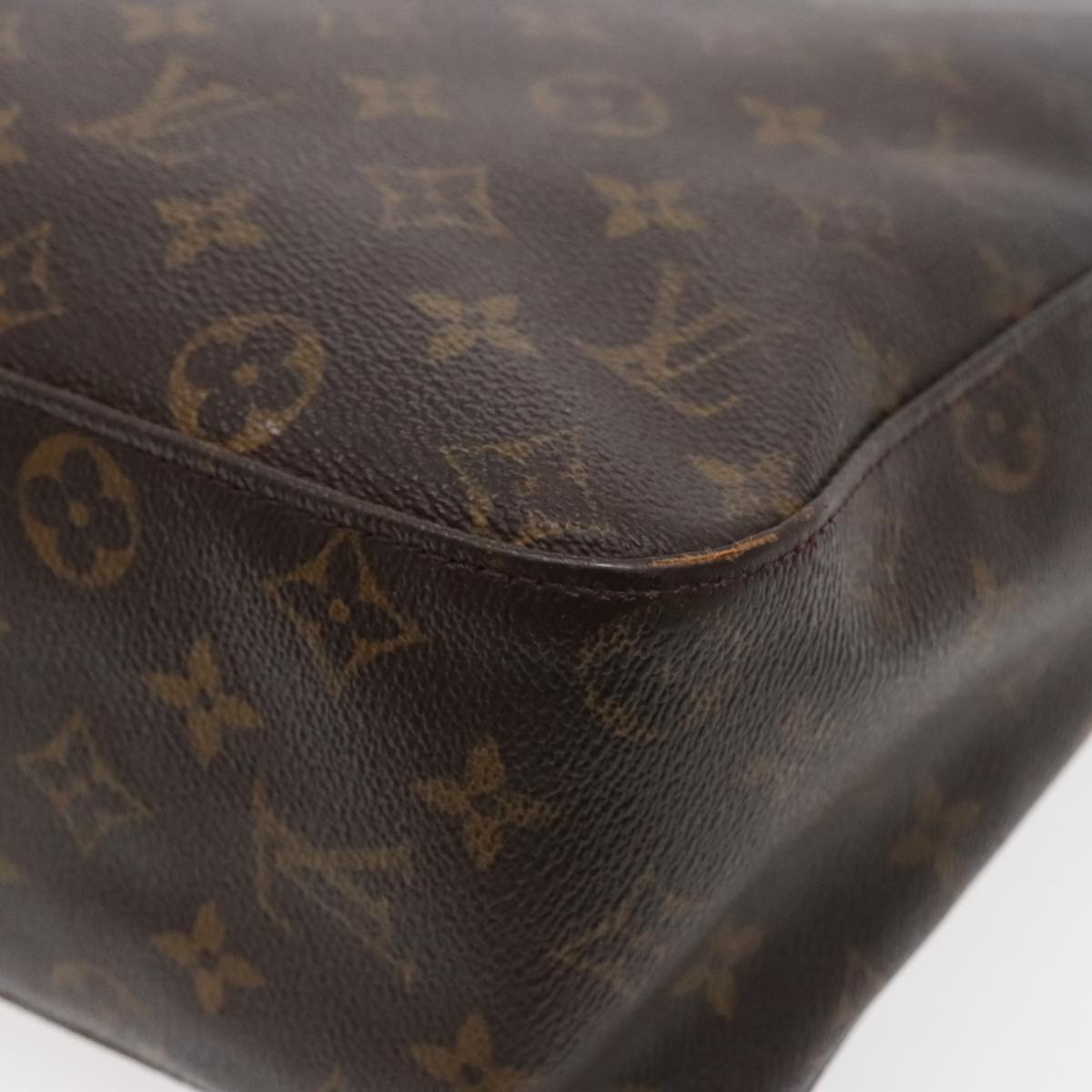 LOUIS VUITTON Monogram Looping GM Shoulder Bag M51145 LV Auth 91737