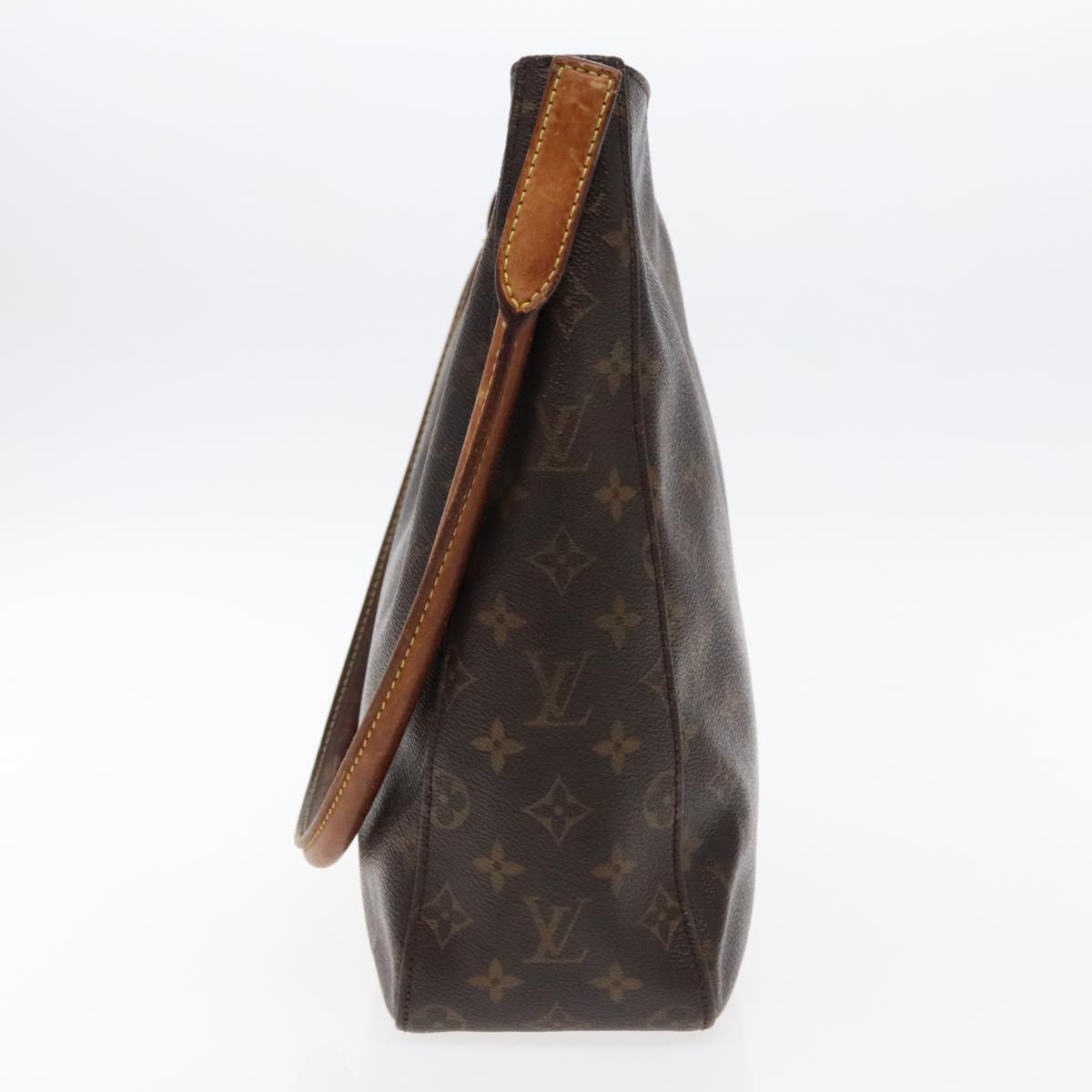 LOUIS VUITTON Monogram Looping GM Shoulder Bag M51145 LV Auth 91737