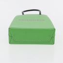 BALENCIAGA Phone Case Shoulder Bag Leather Green Silver 593826 Auth 91748AV-11