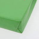 BALENCIAGA Phone Case Shoulder Bag Leather Green Silver 593826 Auth 91748AV-12