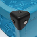 LOUIS VUITTON Monogram Mesh Soft Trunk Bag Light Blue M45074 LV Auth 91749S-8