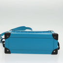 LOUIS VUITTON Monogram Mesh Soft Trunk Bag Light Blue M45074 LV Auth 91749S-5