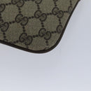 GUCCI GG Supreme Web Sherry Line Shoulder Bag PVC Beige 904 02 047 Auth 91756-14