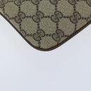 GUCCI GG Supreme Web Sherry Line Shoulder Bag PVC Beige 904 02 047 Auth 91756-15