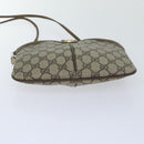 GUCCI GG Supreme Web Sherry Line Shoulder Bag PVC Beige 904 02 047 Auth 91756-5