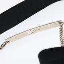 Christian Dior Shoulder Bag Nylon Black Silver Auth 91758-15