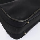 Christian Dior Shoulder Bag Nylon Black Silver Auth 91758-17