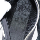 Christian Dior Shoulder Bag Nylon Black Silver Auth 91758-11