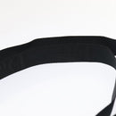 Christian Dior Shoulder Bag Nylon Black Silver Auth 91758-14