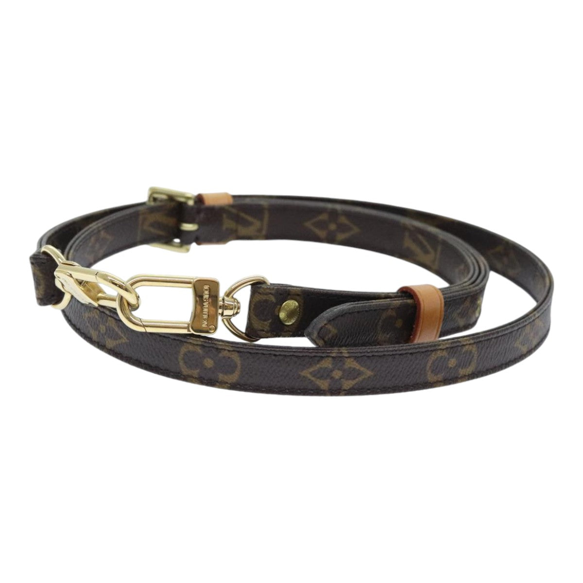 LOUIS VUITTON Monogram Adjustable Shoulder Strap 36.6""-43.7"" LV Auth 91767 - 0