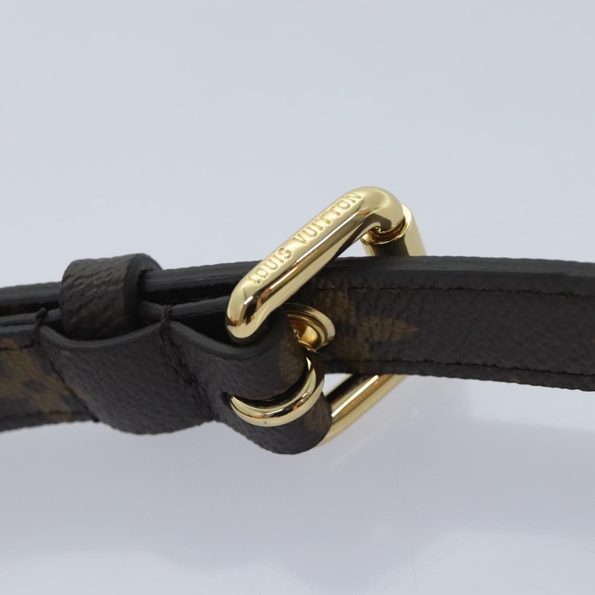 LOUIS VUITTON Monogram Adjustable Shoulder Strap 39""-44.9"" LV Auth 91768