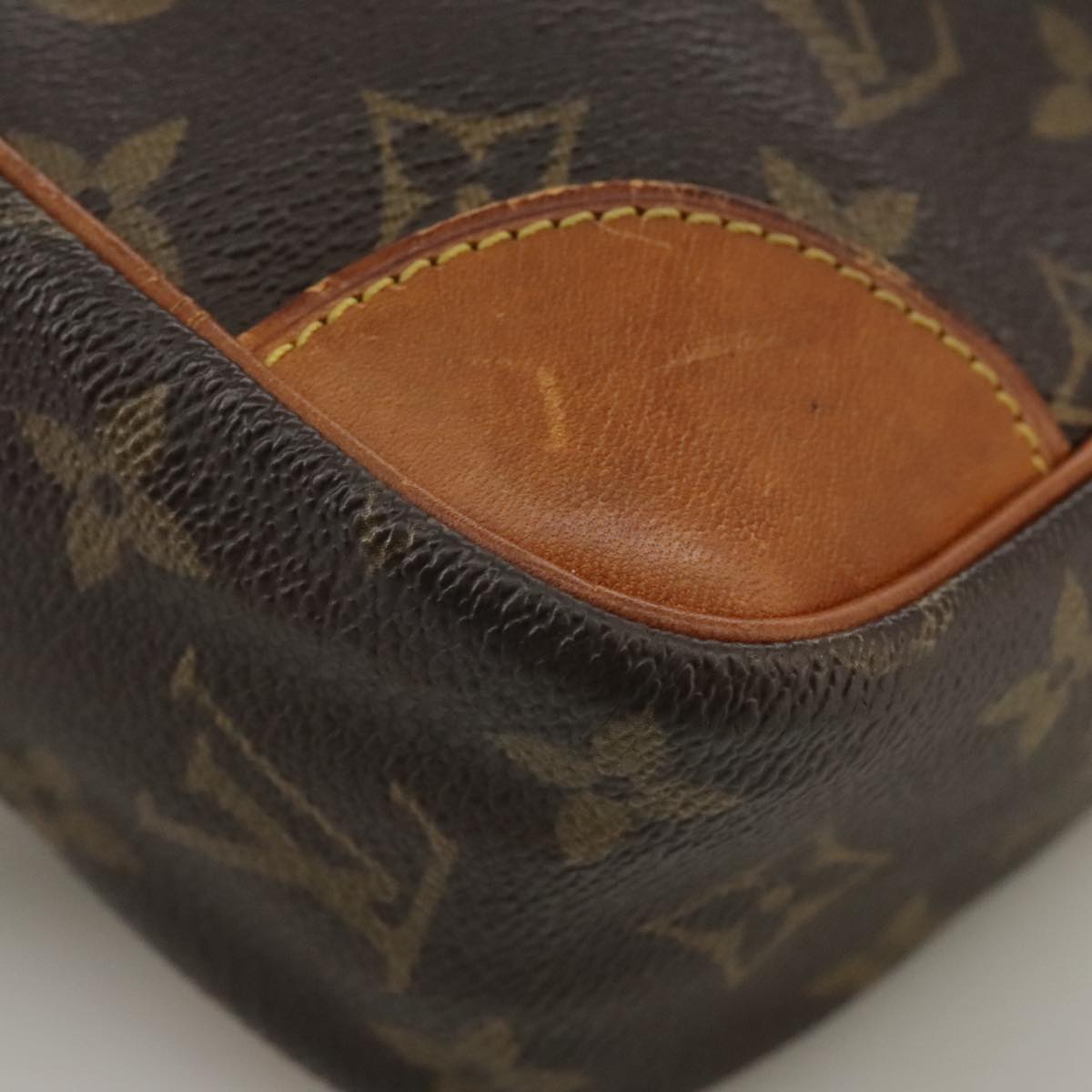 LOUIS VUITTON Monogram Compiegne 28 Clutch Bag M51845 LV Auth 91776