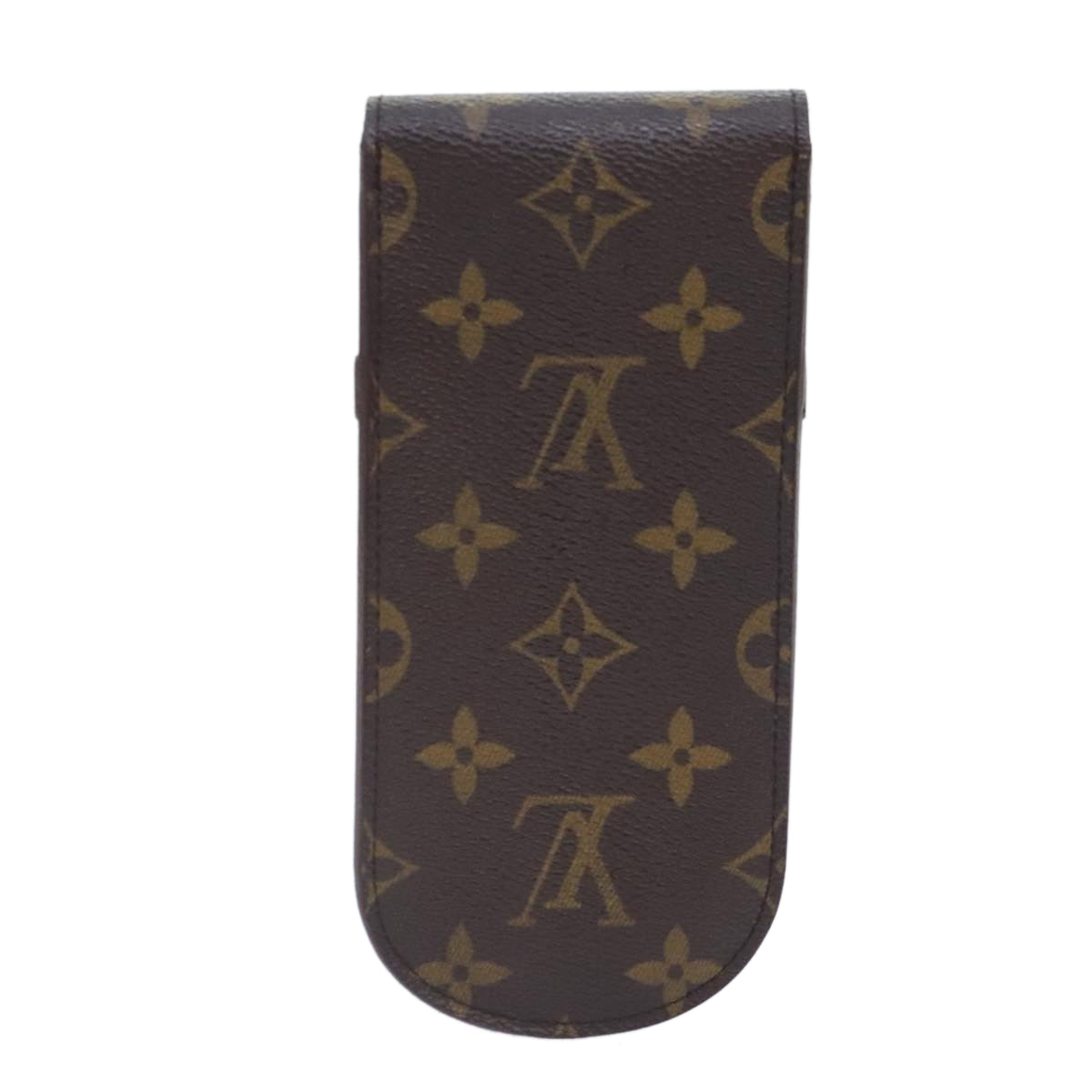 LOUIS VUITTON Monogram Etui Lunette Rabat Glasses Case M62970 LV Auth 91781