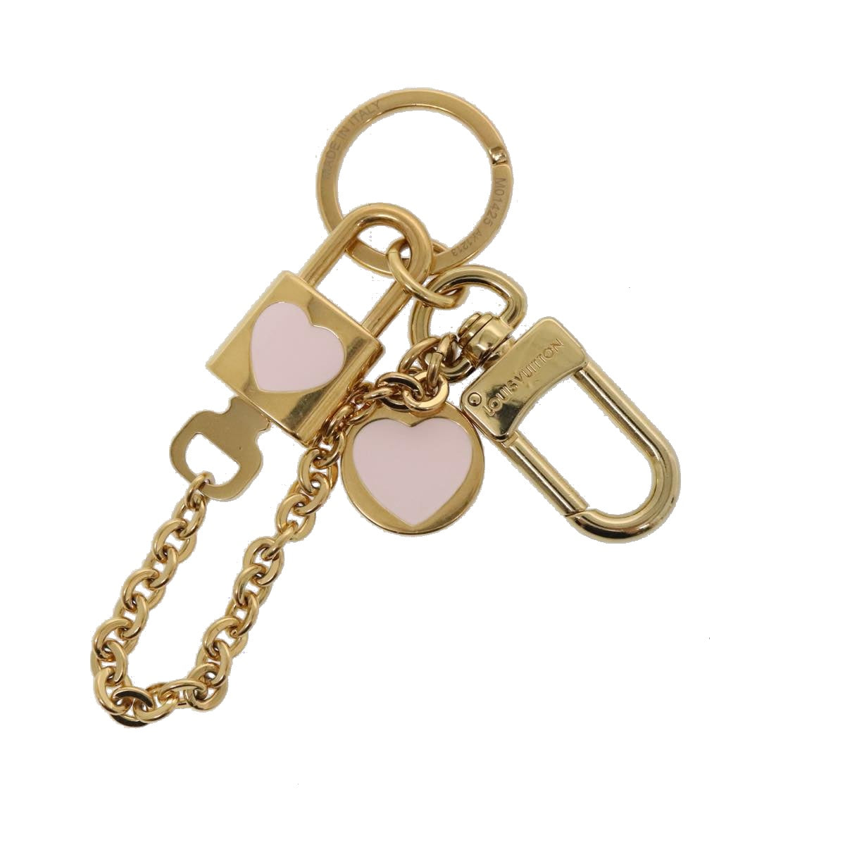 LOUIS VUITTON Key Holder Kaduna Key Holder metal Gold M01425 LV Auth 91790 - 0