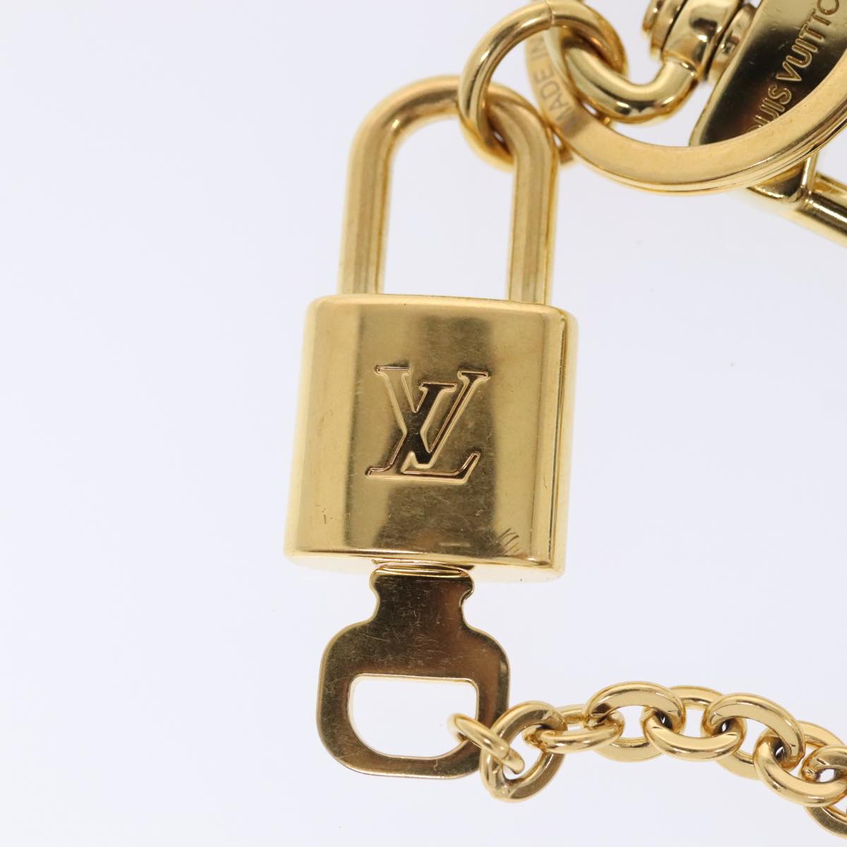 LOUIS VUITTON Key Holder Kaduna Key Holder metal Gold M01425 LV Auth 91790