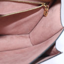 LOUIS VUITTON Vernis Monceau BB Hand Bag 2way Rose Velours M91580 LV Auth 91795-19