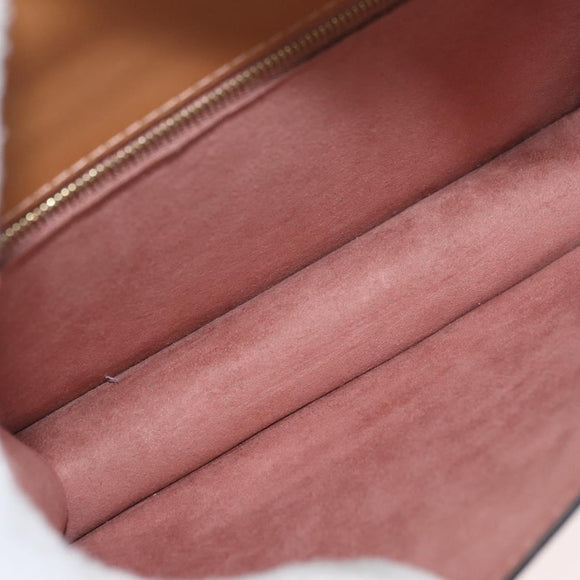 LOUIS VUITTON Vernis Monceau BB Hand Bag 2way Rose Velours M91580 LV Auth 91795