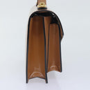 LOUIS VUITTON Vernis Monceau BB Hand Bag 2way Rose Velours M91580 LV Auth 91795-3