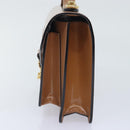 LOUIS VUITTON Vernis Monceau BB Hand Bag 2way Rose Velours M91580 LV Auth 91795-4