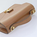 LOUIS VUITTON Vernis Monceau BB Hand Bag 2way Rose Velours M91580 LV Auth 91795-6