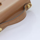 LOUIS VUITTON Vernis Monceau BB Hand Bag 2way Rose Velours M91580 LV Auth 91795-7