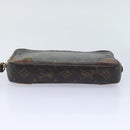 LOUIS VUITTON Monogram Marly Dragonne PM Clutch Bag M51827 LV Auth 91799-6
