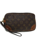 LOUIS VUITTON Monogram Marly Dragonne PM Clutch Bag M51827 LV Auth 91800-1