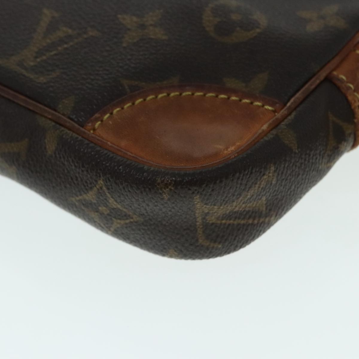 LOUIS VUITTON Monogram Marly Dragonne PM Clutch Bag M51827 LV Auth 91800