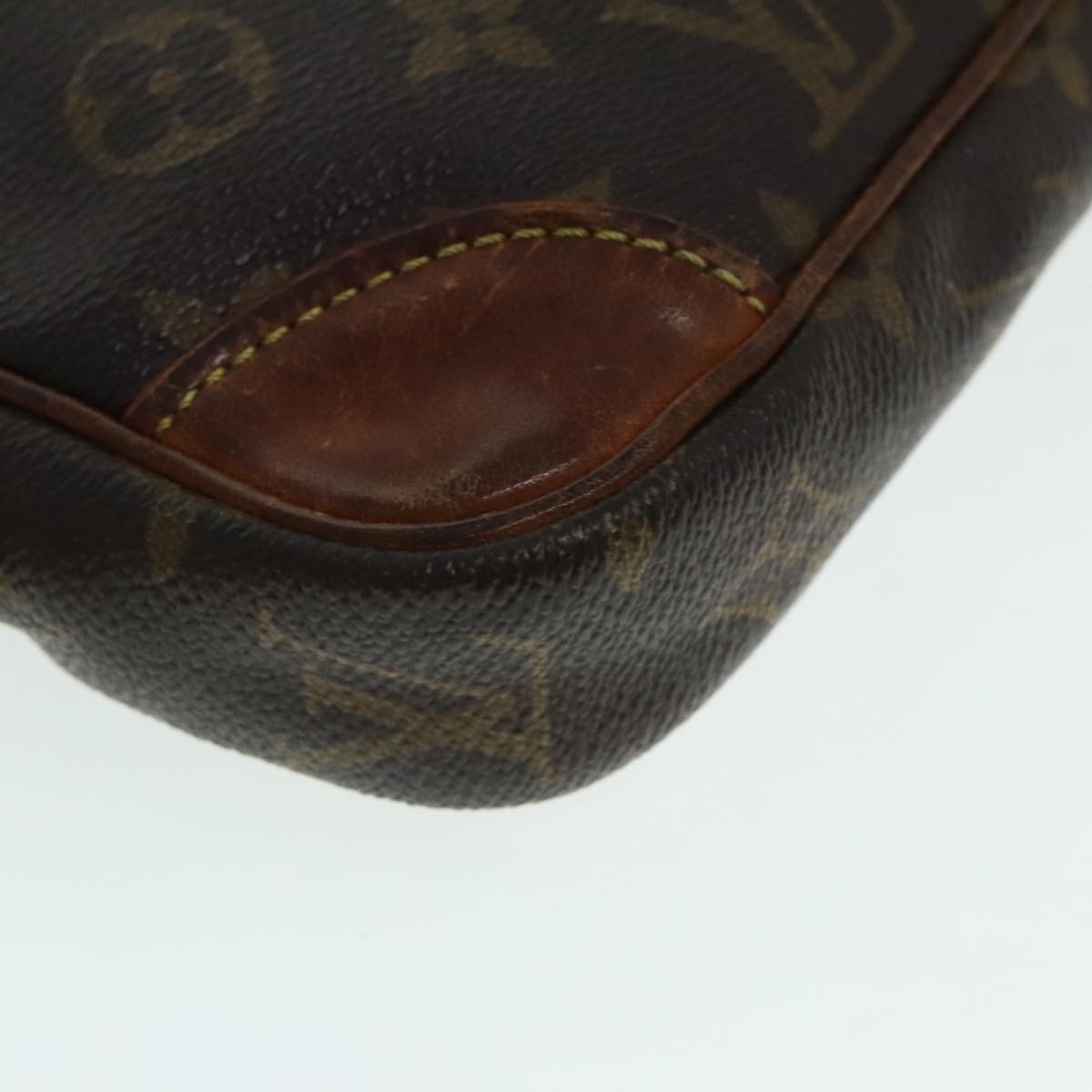 LOUIS VUITTON Monogram Marly Dragonne PM Clutch Bag M51827 LV Auth 91800