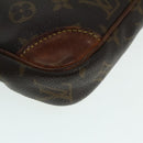 LOUIS VUITTON Monogram Marly Dragonne PM Clutch Bag M51827 LV Auth 91800-7