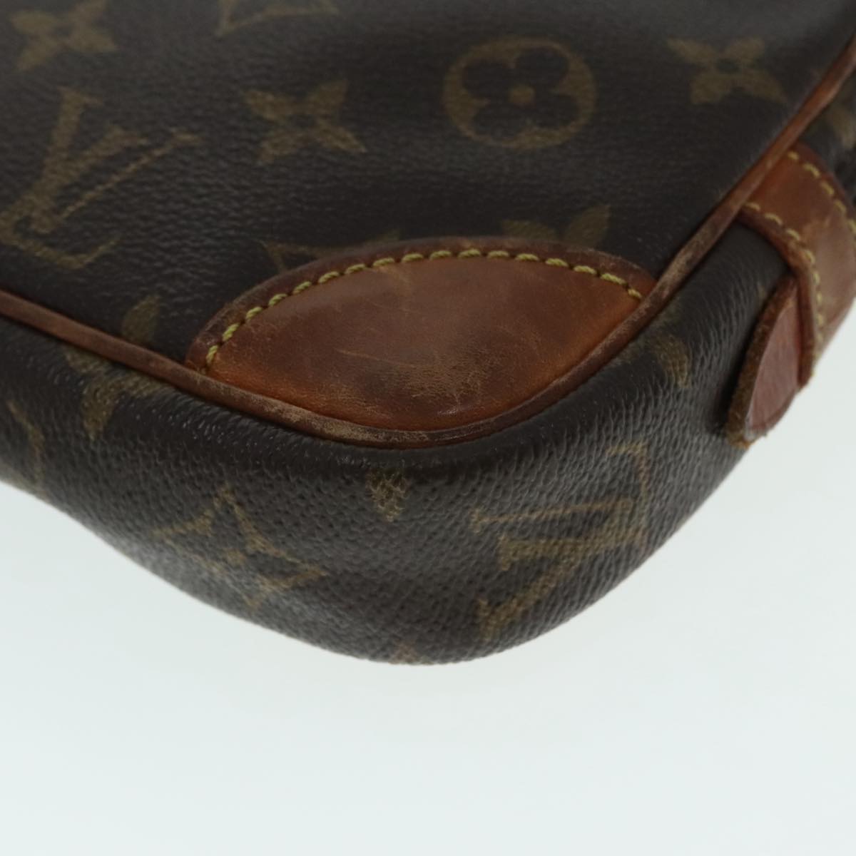 LOUIS VUITTON Monogram Marly Dragonne PM Clutch Bag M51827 LV Auth 91800