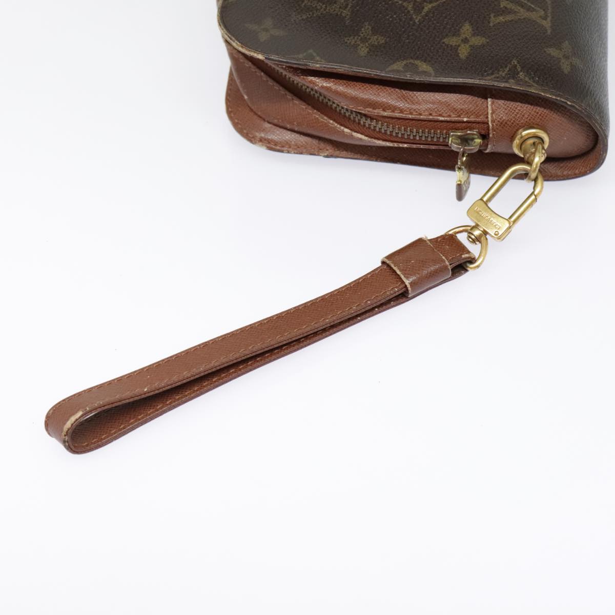 LOUIS VUITTON Monogram Orsay Clutch Bag M51790 LV Auth 91802