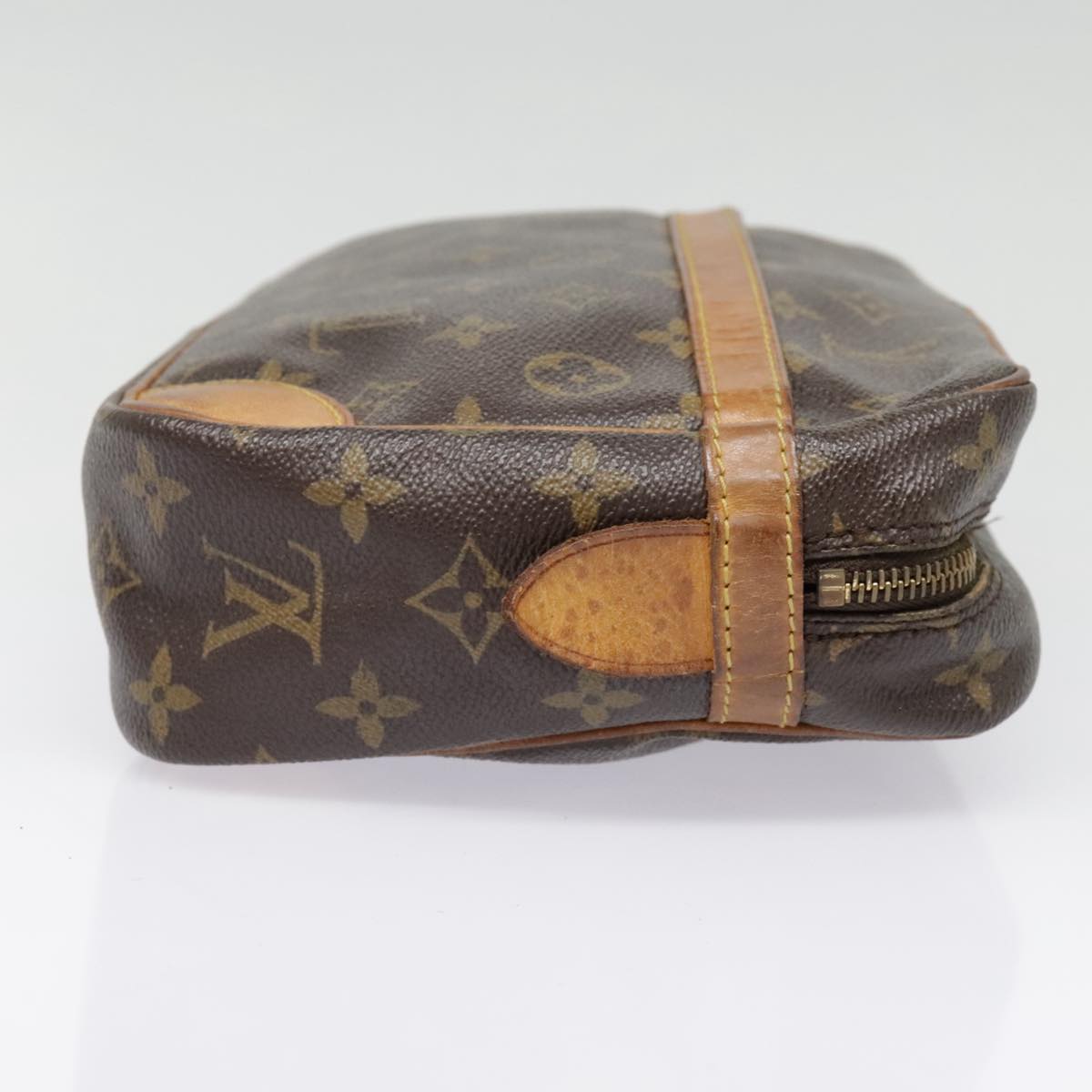 LOUIS VUITTON Monogram Compiegne 28 Clutch Bag M51845 LV Auth 91804