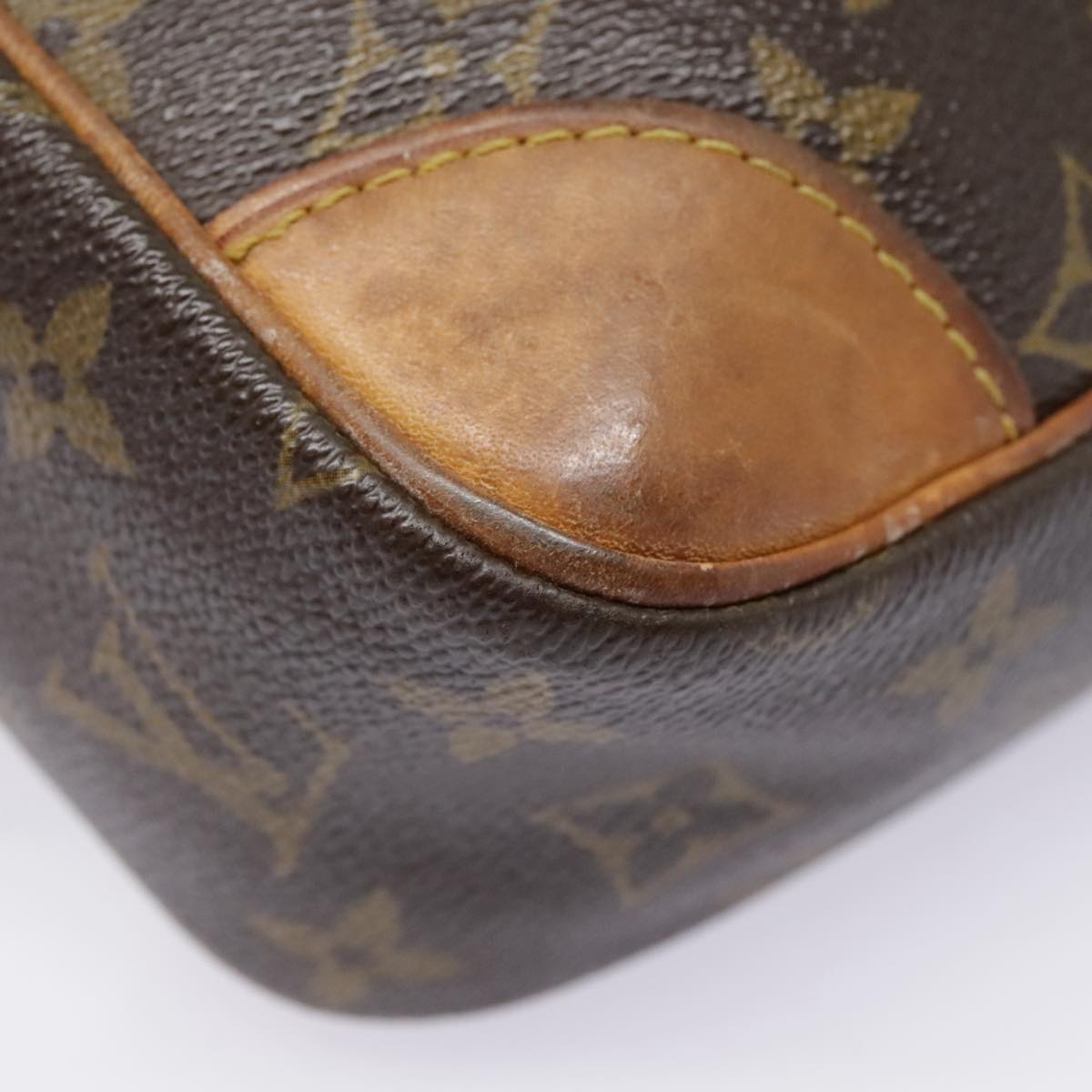 LOUIS VUITTON Monogram Compiegne 28 Clutch Bag M51845 LV Auth 91804