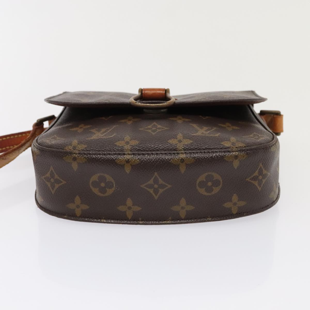 LOUIS VUITTON Monogram Saint Cloud PM Shoulder Bag M51244 LV Auth 91805