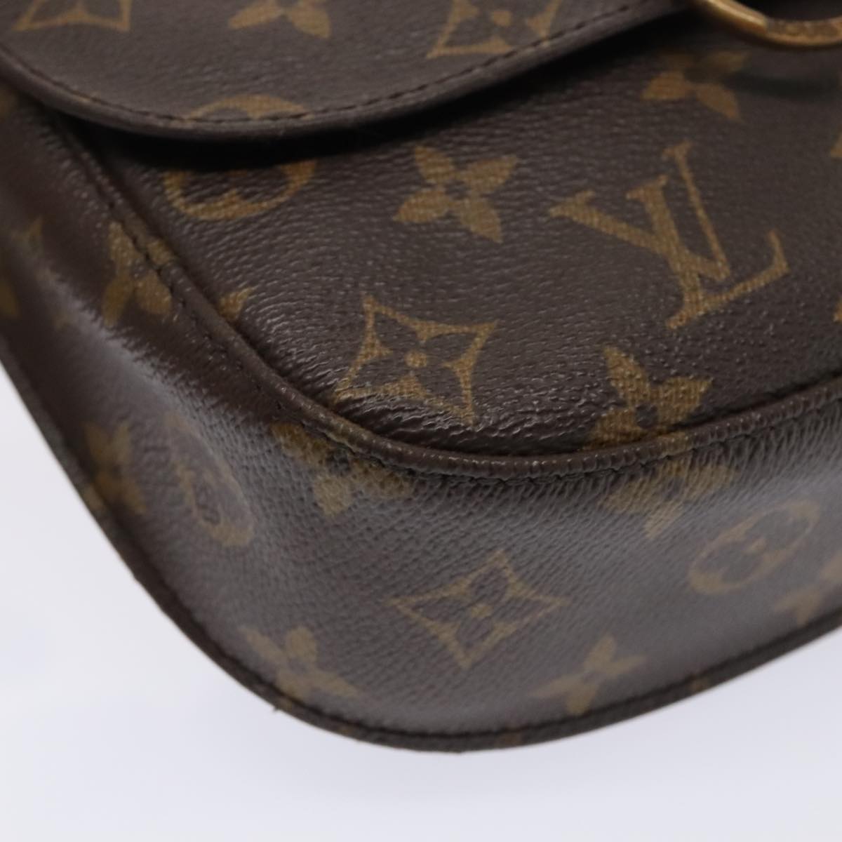 LOUIS VUITTON Monogram Saint Cloud PM Shoulder Bag M51244 LV Auth 91805