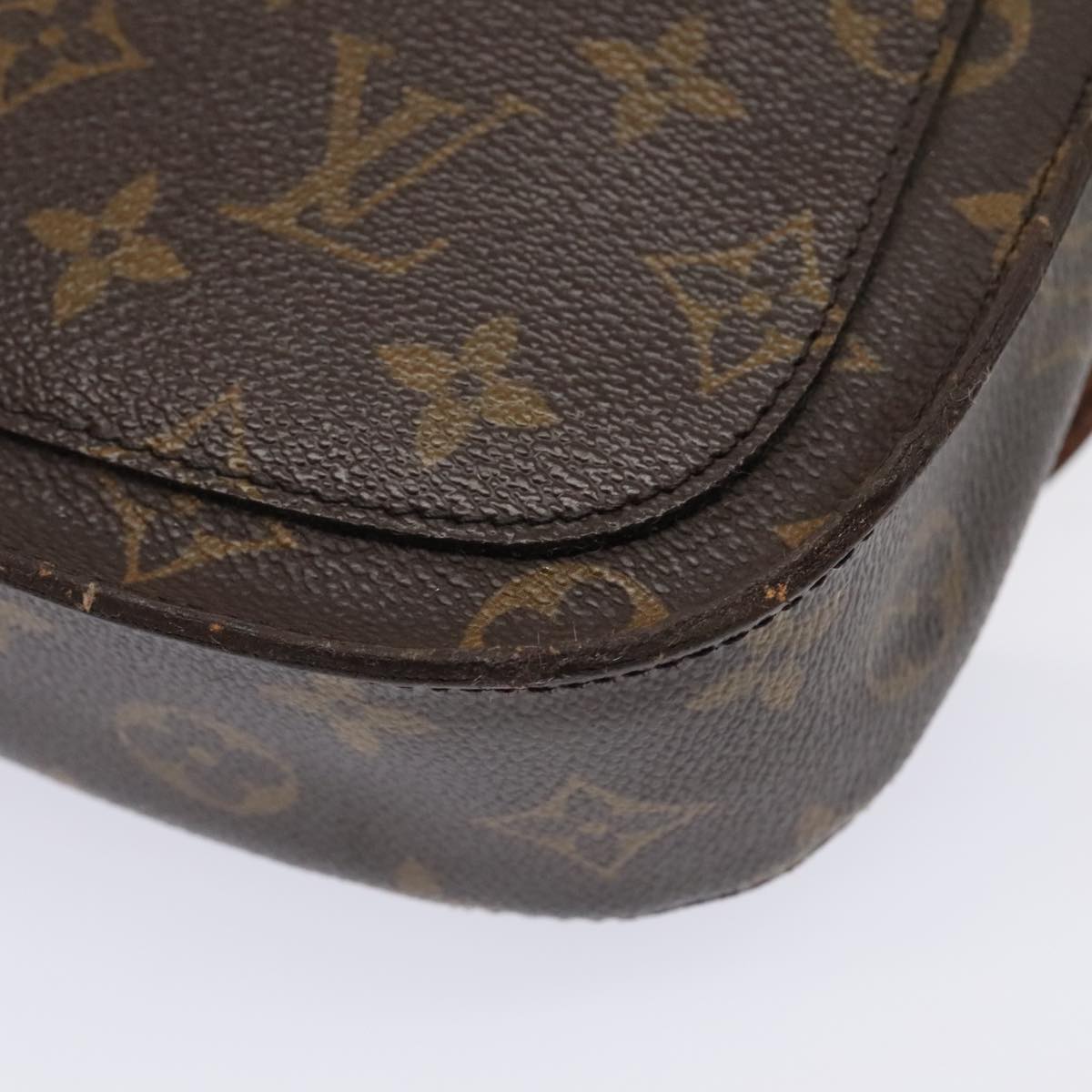 LOUIS VUITTON Monogram Saint Cloud PM Shoulder Bag M51244 LV Auth 91805