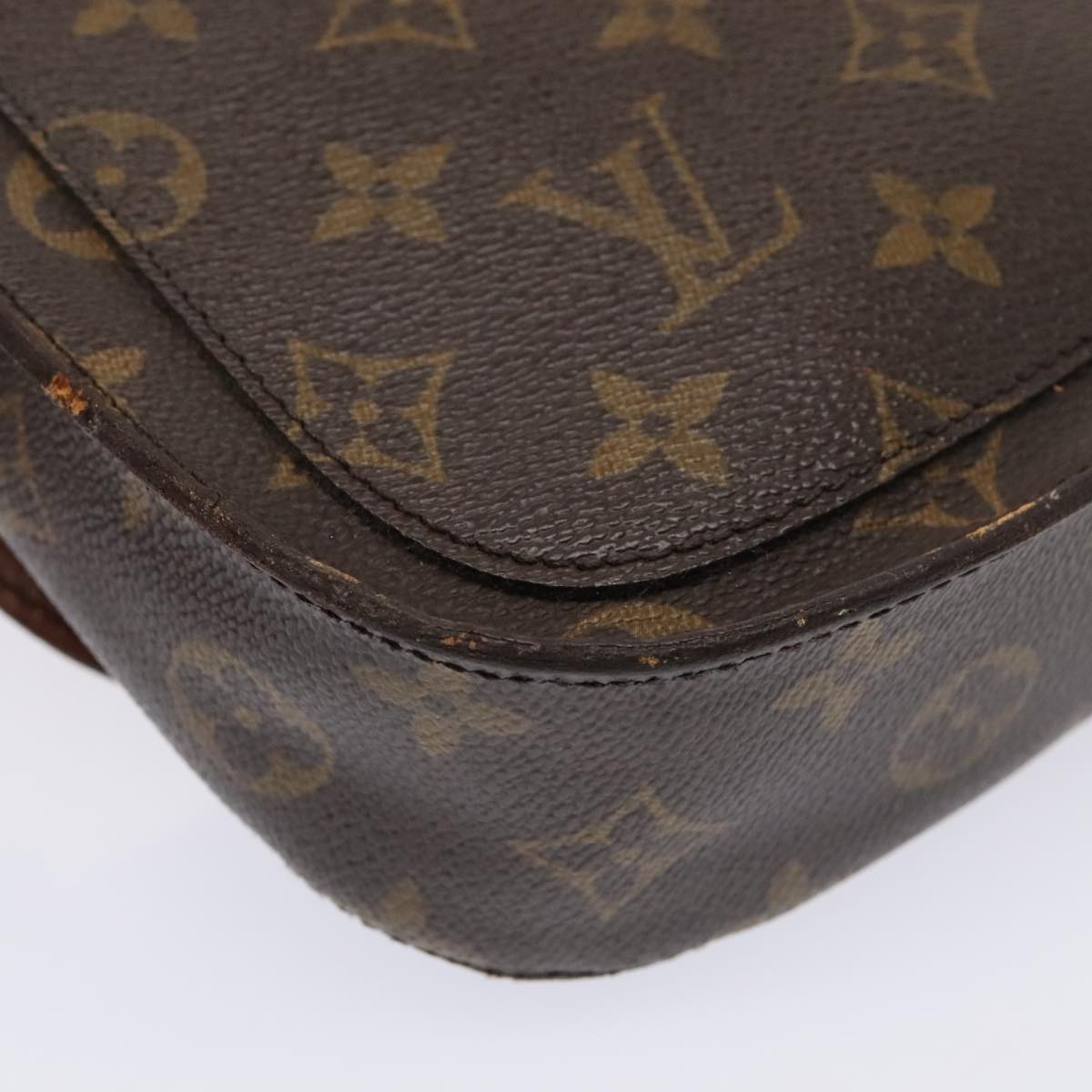 LOUIS VUITTON Monogram Saint Cloud PM Shoulder Bag M51244 LV Auth 91805