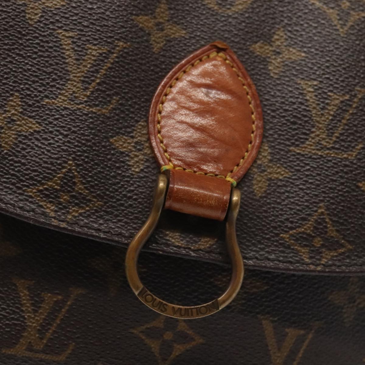 LOUIS VUITTON Monogram Saint Cloud PM Shoulder Bag M51244 LV Auth 91805