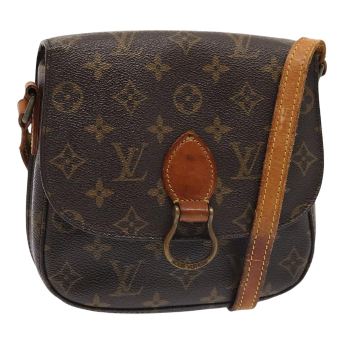 LOUIS VUITTON Monogram Saint Cloud PM Shoulder Bag M51244 LV Auth 91805