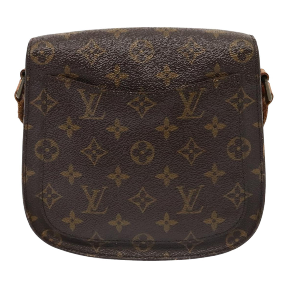 LOUIS VUITTON Monogram Saint Cloud PM Shoulder Bag M51244 LV Auth 91805