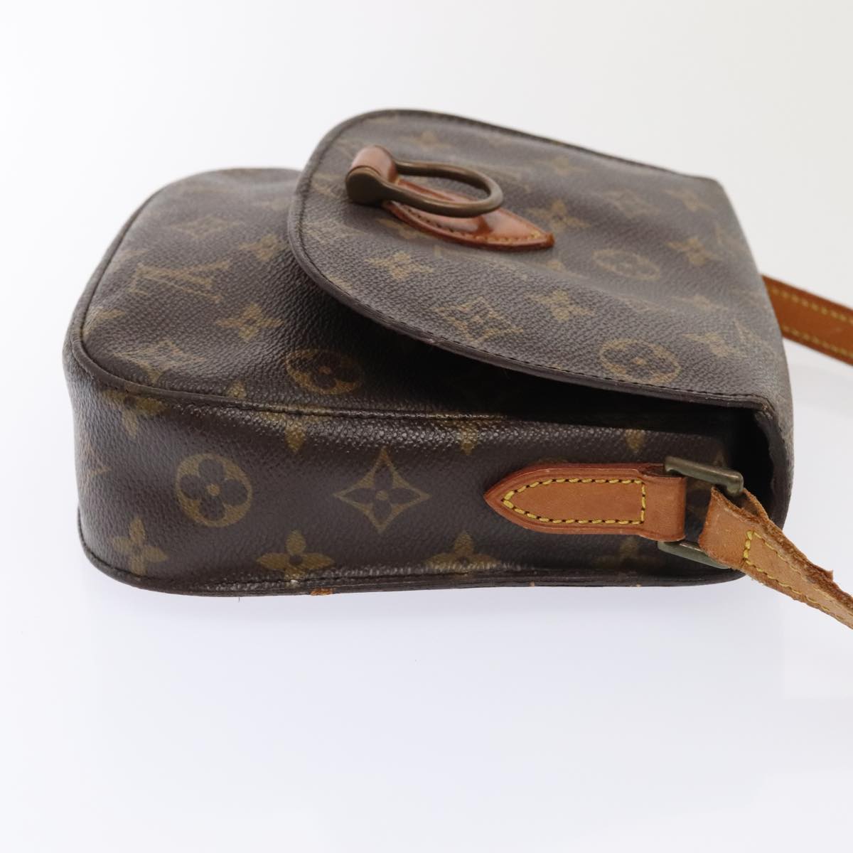 LOUIS VUITTON Monogram Saint Cloud PM Shoulder Bag M51244 LV Auth 91805